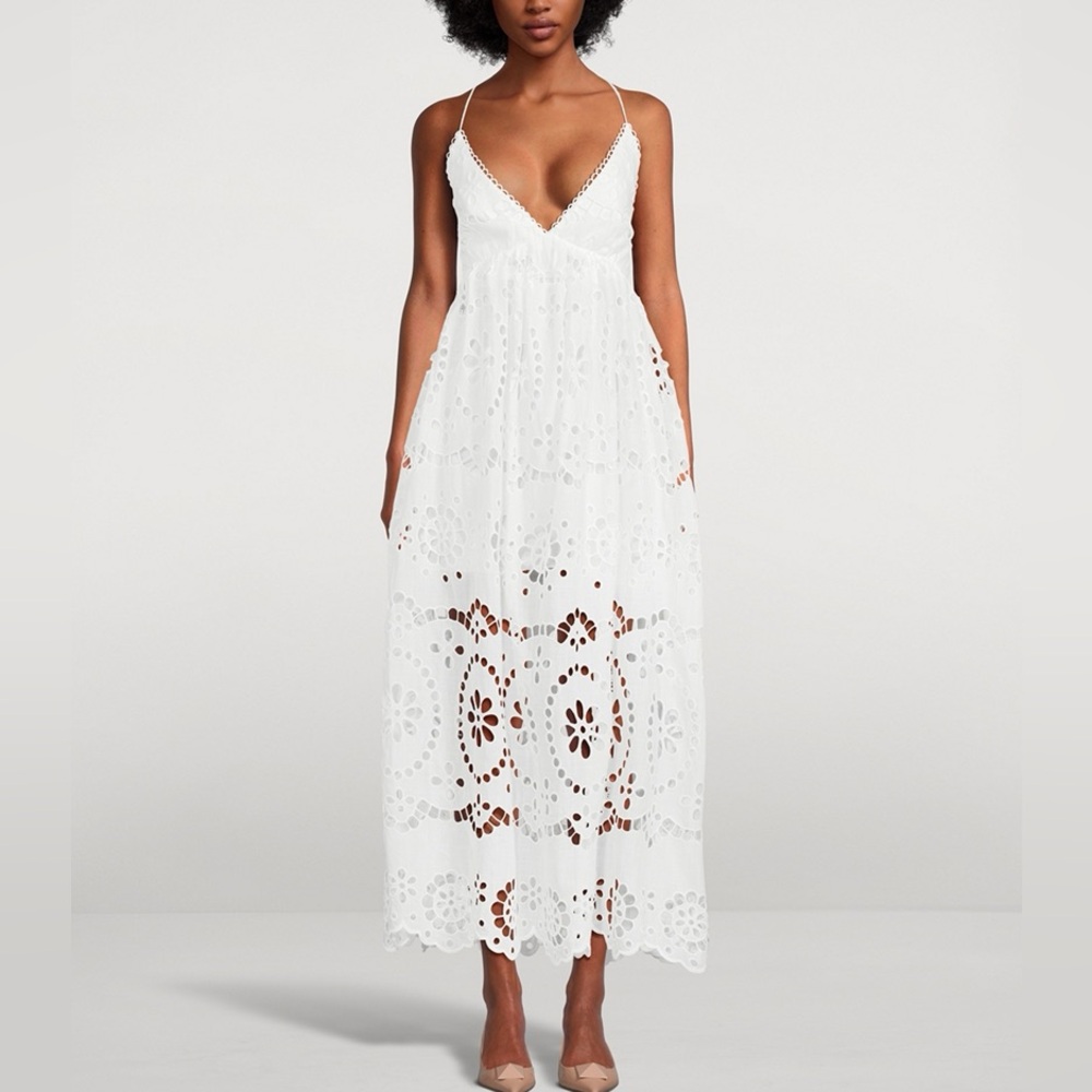White Lace Zimmerman Dress